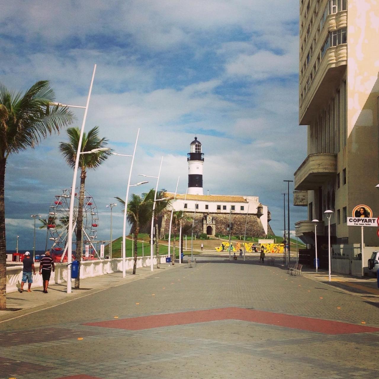 Bahia Flat - Flats Na Barra Apartment Salvador Exterior foto
